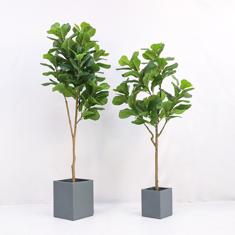 Artificial Plastic Potted Plan - огляд і ціна Fiddle Leaf Fig