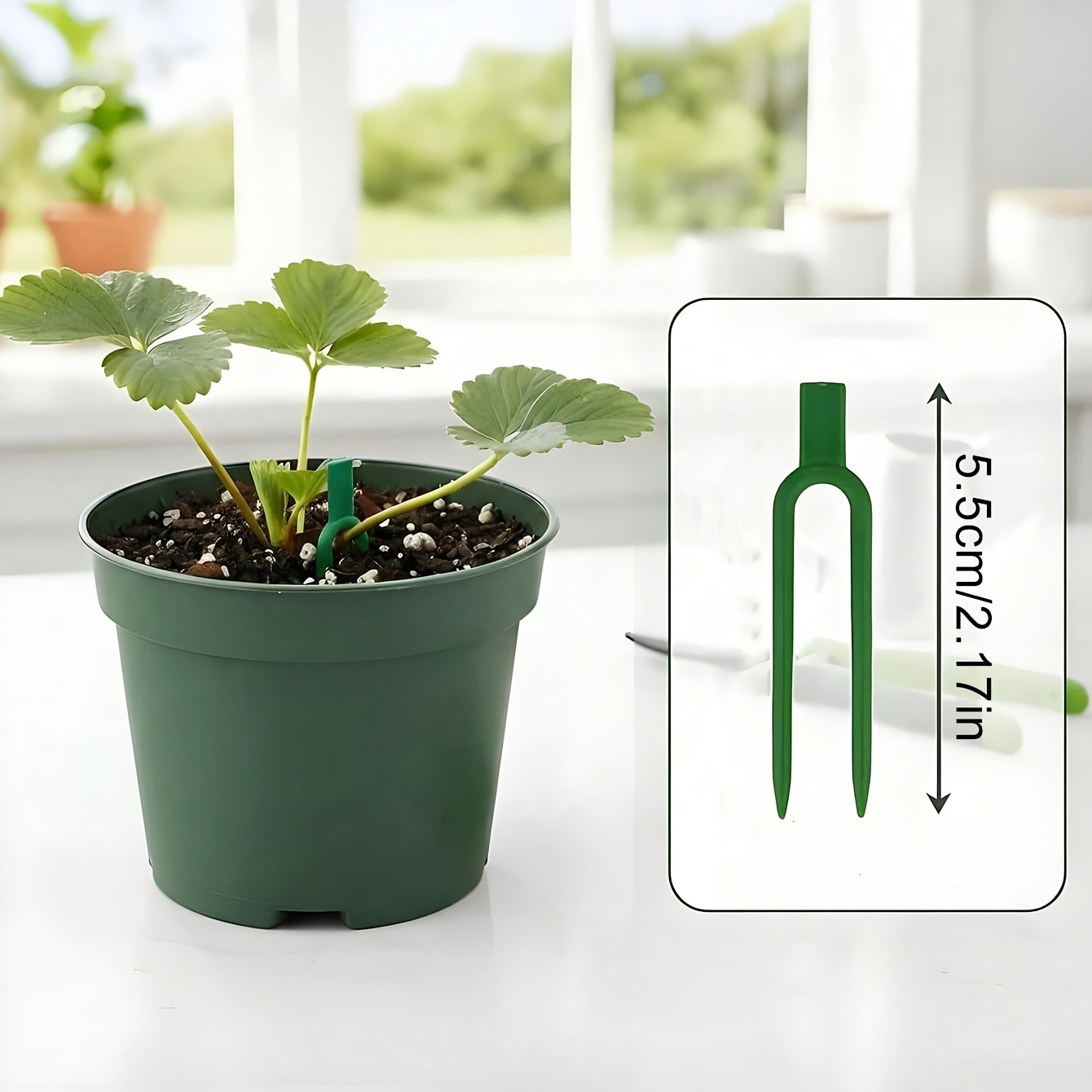 30/20/5pcs Plastic U-Shaped Ga - огляд і ціна Plant Support Stake