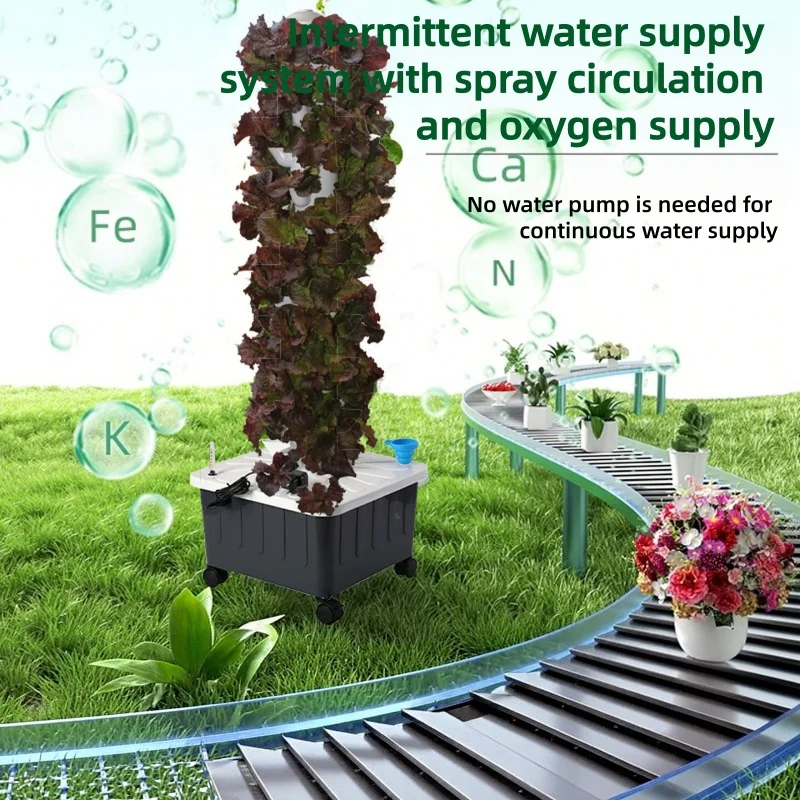 Hydroponic Planting Tower Inte - огляд і ціна Indoor Plants