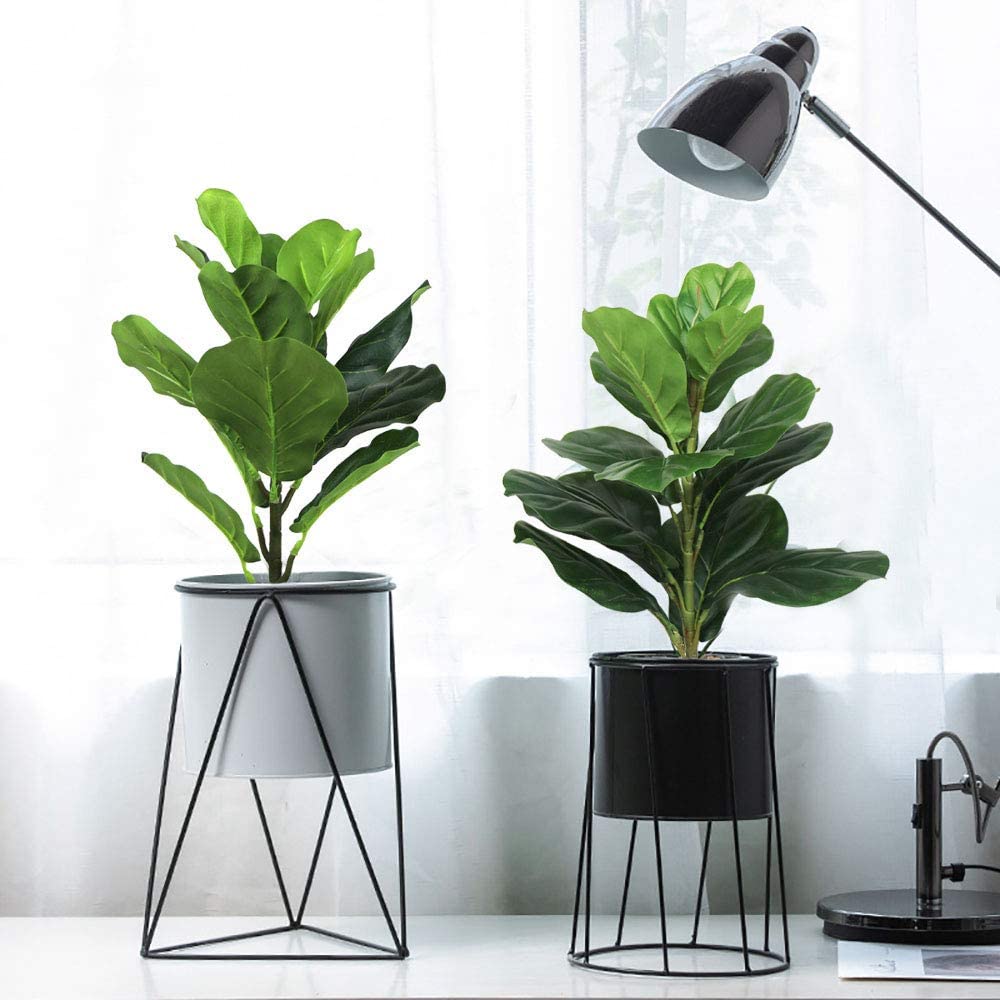 AB33-2Pcs Artificial Fiddle Le - огляд і ціна Fiddle Leaf Fig