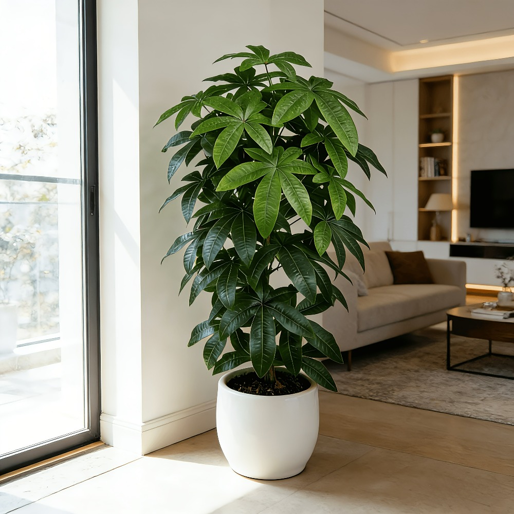 An Artificial Money Tree Pachi - огляд і ціна Snake Plant